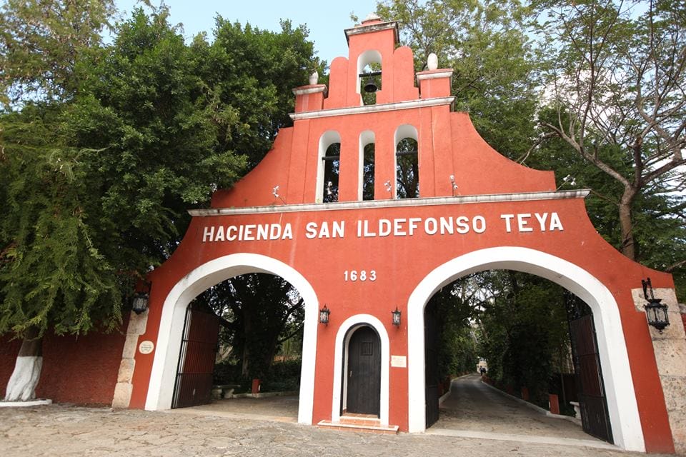 La Hacienda Teya es uno de los lugares preferidos como locación para fotos y vídeos.
