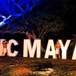 Imágenes de algunos promocionales del Festival Internacional de la Cultura Maya