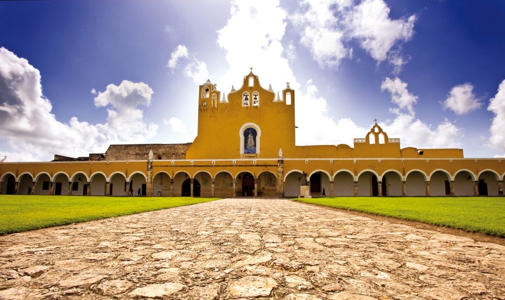 Imagen de Izamal, en la Península de Yucatán