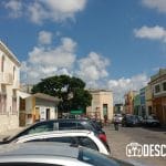 Imágenes del parque de Santiago en el Centro Histórico de Mérida