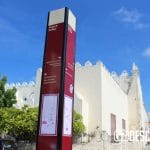 Imágenes del parque de Santiago en el Centro Histórico de Mérida