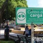 Imágenes del parque de Santiago en el Centro Histórico de Mérida