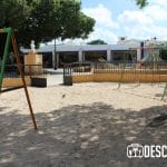 Imágenes del parque de Santiago en el Centro Histórico de Mérida