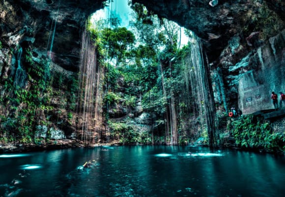 Los cenotes son portales de entrada al inframundo según la mitología maya