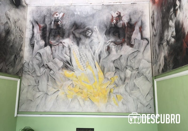 Mural creado por Fernando Castro Pacheco