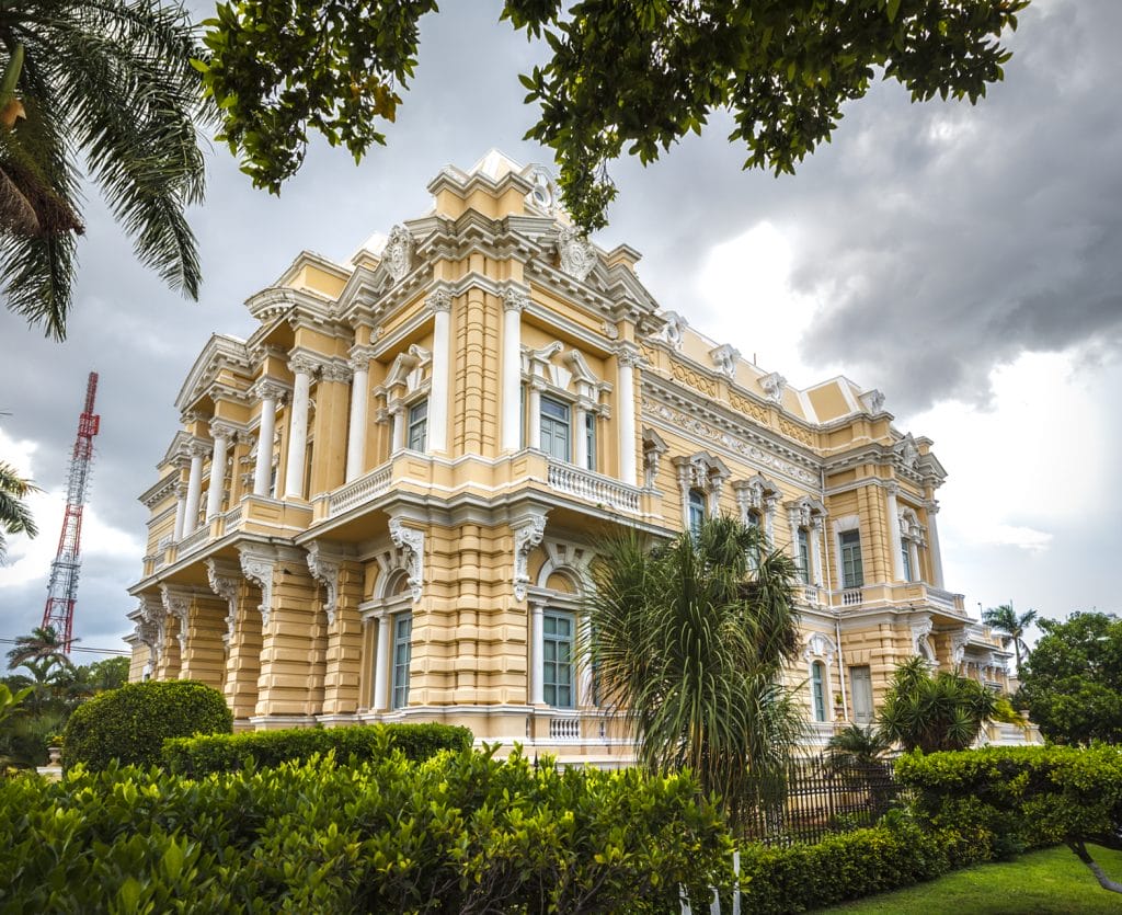 Imagen del Palacio Cantón en Paseo de Montejo, en la blanca Mérida.- Foto de Commsa
