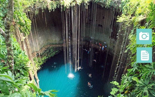 Cenote Ik-Kil.-Foto de Tuula Vintage