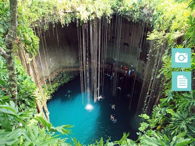 Cenote Ik-Kil.-Foto de Tuula Vintage