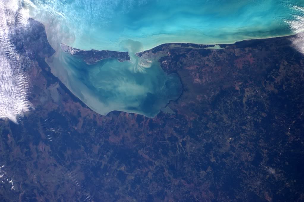 Foto de Ciudad del Carmen, Campeche.- Foto de la NASA