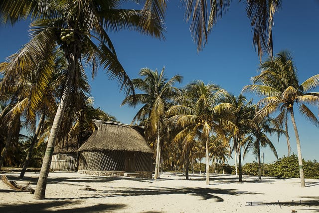 Imagen de las cabañas en San Crisanto.- Foto de Gaspar Emilio Segura López en Flickr