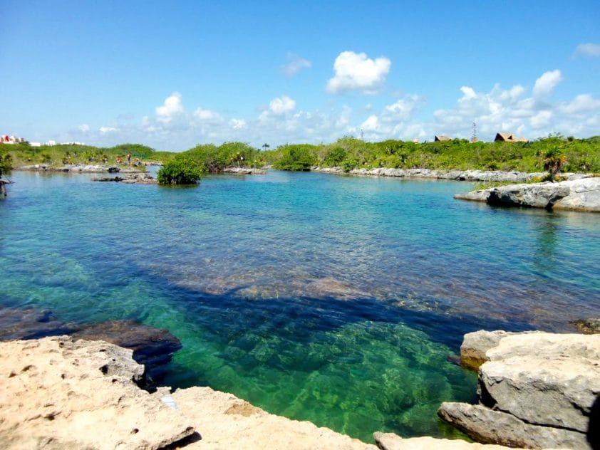 La laguna de Yal-kú es un verdadero paraíso en el estado de Quintana Roo.-Foto de playasmexico