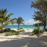 Xpu-há es una de las playas que ha cobrado popularidad entre los viajreso debido a su belleza y accesibilidad-Foto de airbnb