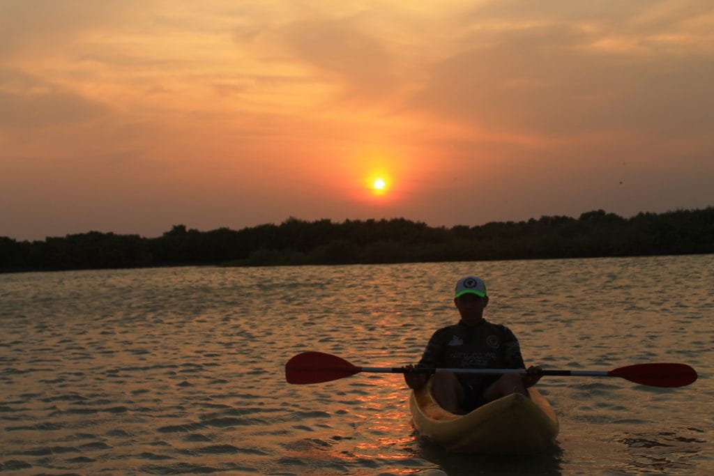 Atardecer en Chuburná