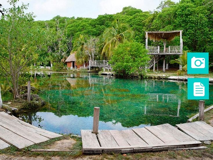 El remate, un espectacular ojo de agua en Campeche