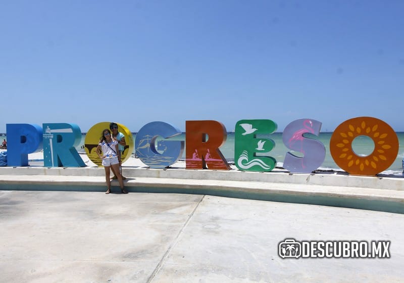 Foto del puerto de Progreso a 30 min. de Mérida, ideal para conocer en Semana Santa.- Foto de Fidel Interián