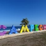 Imagen del malecón de Campeche.-Guy Le Page