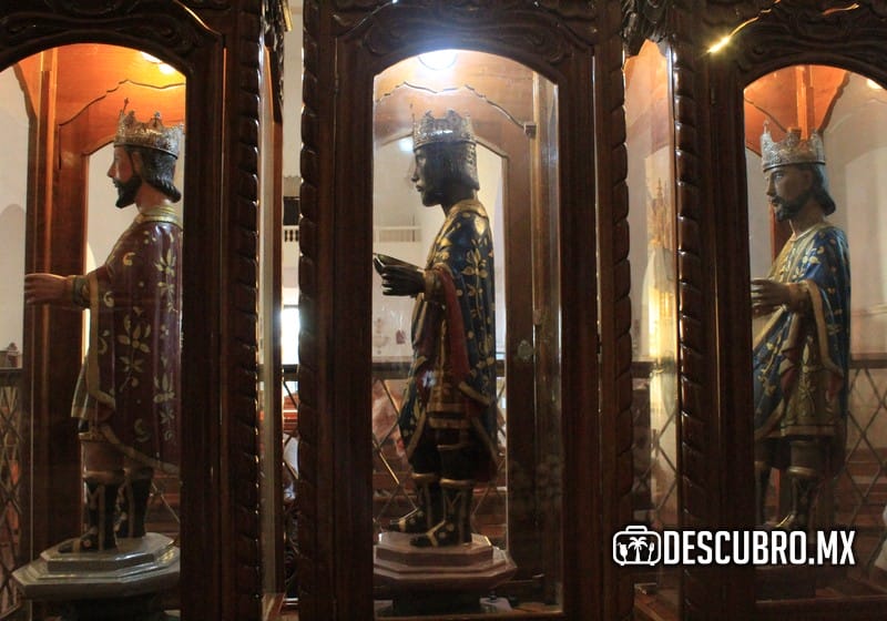 En este lugar, al oriente del Estado, se vive la pasión por Melchor, Gaspar y Baltazar en una iglesia principal, construida en el siglo XVII.
