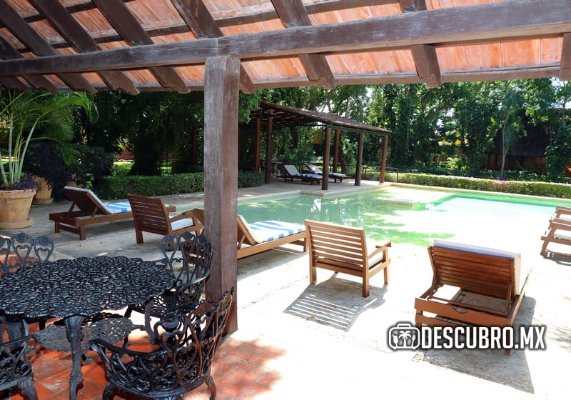 El Hotel Hacienda Misné cuenta con una piscina para refrescarte.- Ramón Celis