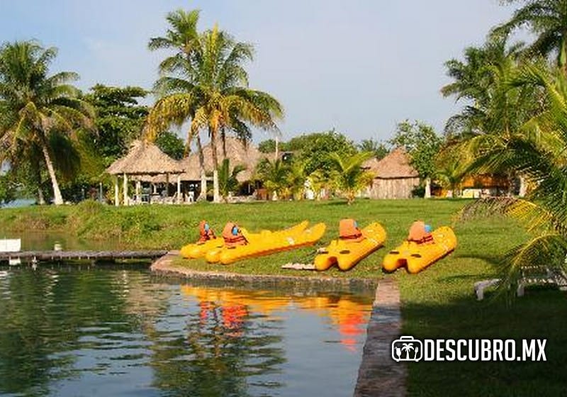 lugar donde se organizan competencias locales y nacionales de canotaje.