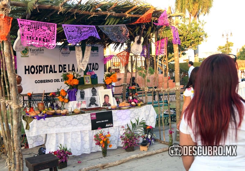 día de muertos altar
