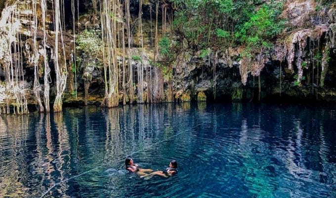 Foto de cenote Yokdzonot.-Foto Lara Soquetti