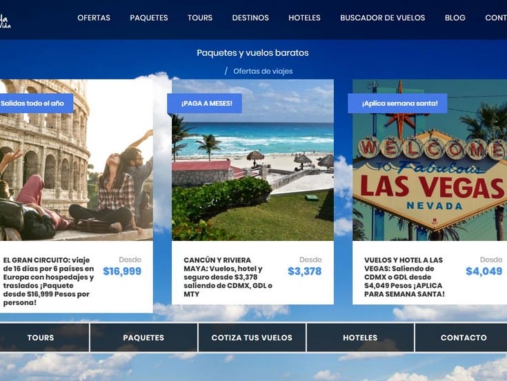 vuelaalavida.com el lugar que ofrece vuelos accesibles