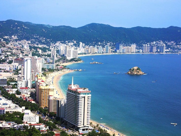 Acapulco es un destino muy socorrido para los habitantes del centro del país.