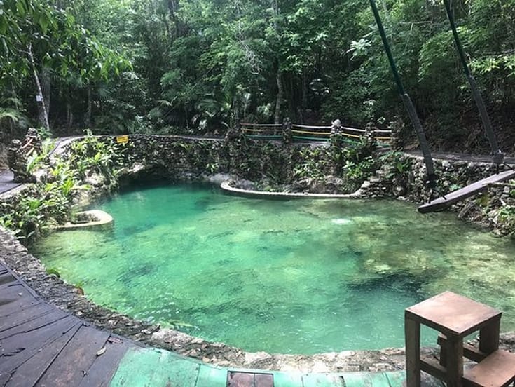 Cenote Boca del Puma de la ruta de puerto morelos