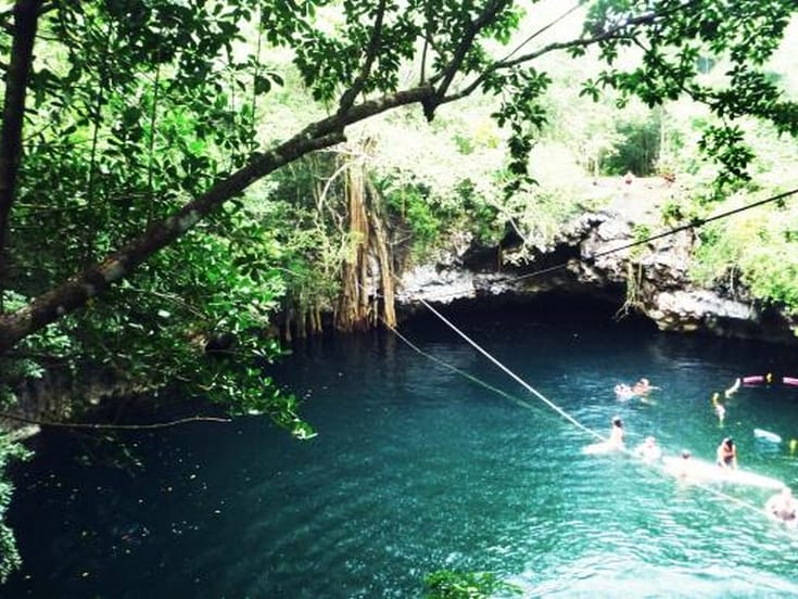 Cenote Verde Lucero de Puerto Morelos