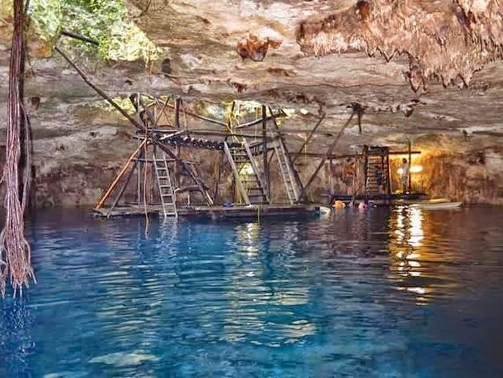 El Cenote_Kin Ha forma parte de la ruta de los cenotes de Puerto Morelos