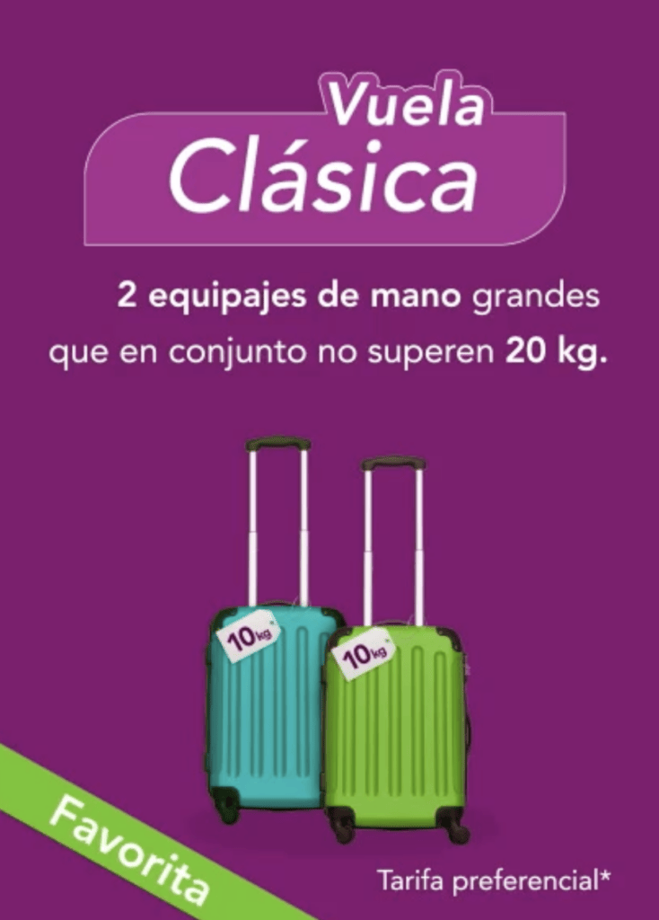 Entérate de las condiciones que cubre tu tarifa clásica de Volaris.