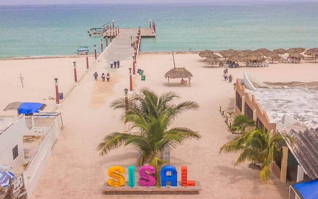 Sisal, una de las maravillosas playas de Yucatán