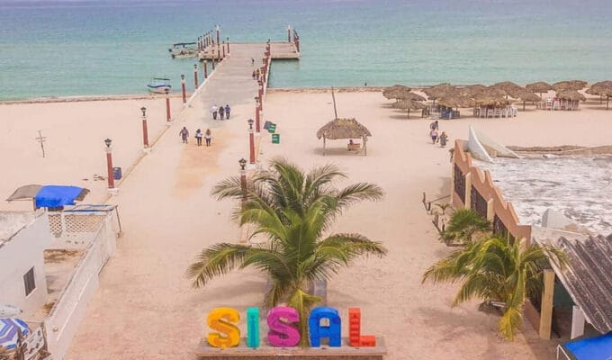 Sisal, una de las maravillosas playas de Yucatán