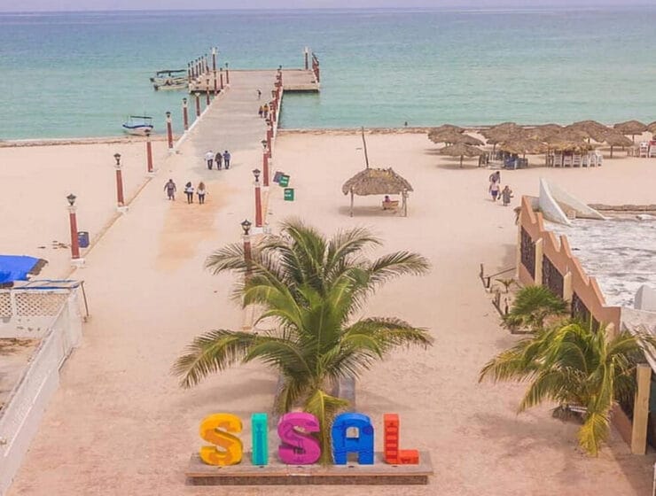 Sisal, una de las maravillosas playas de Yucatán
