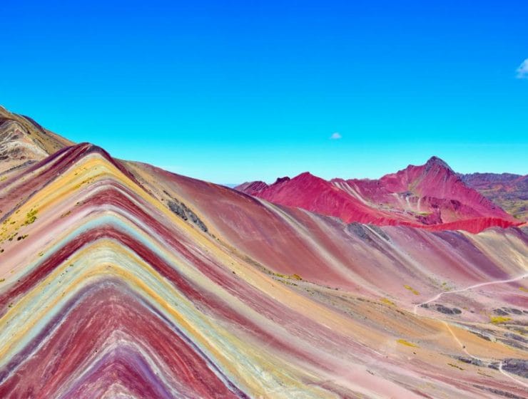 Montaña Arcoíris en Perú