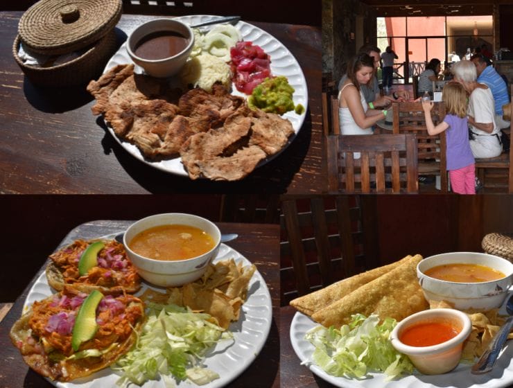 Menú Restaurante Cenote Santa Bárbara