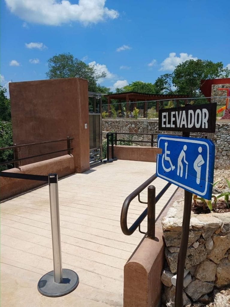 Primer Cenote con Elevador en Yucatán