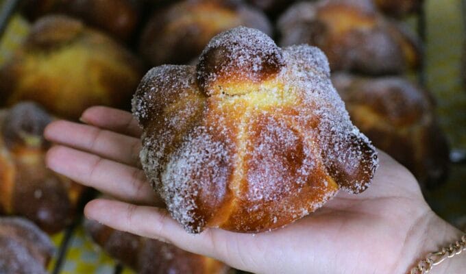 Receta del pan de muerto