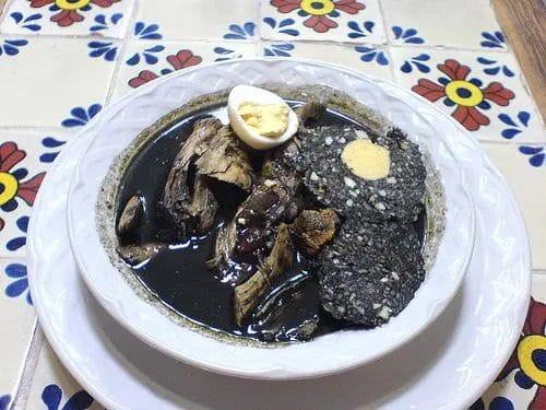 El relleno negro es uno de los que más especias llevan