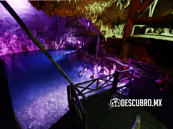 El cenote de Santa Rosa es uno de los más cercanos a Mérida