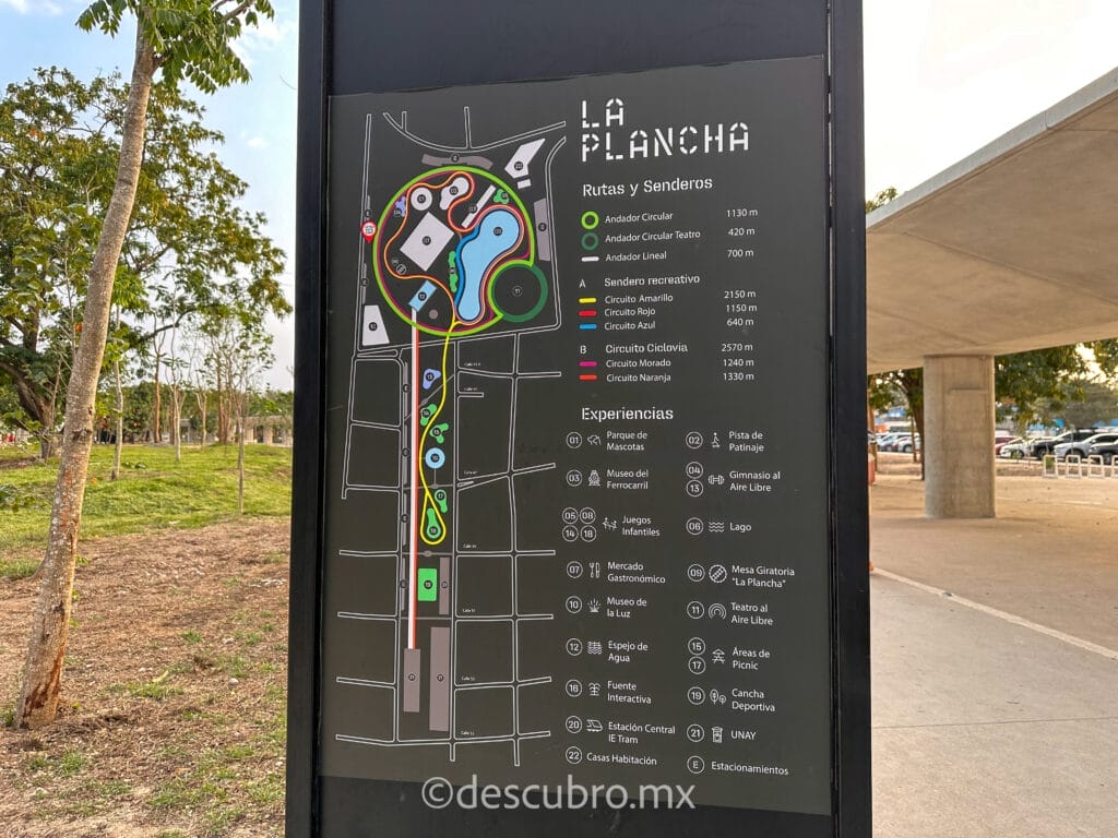 El parque La Plancha es un sitio pensado en las familias yucatecas