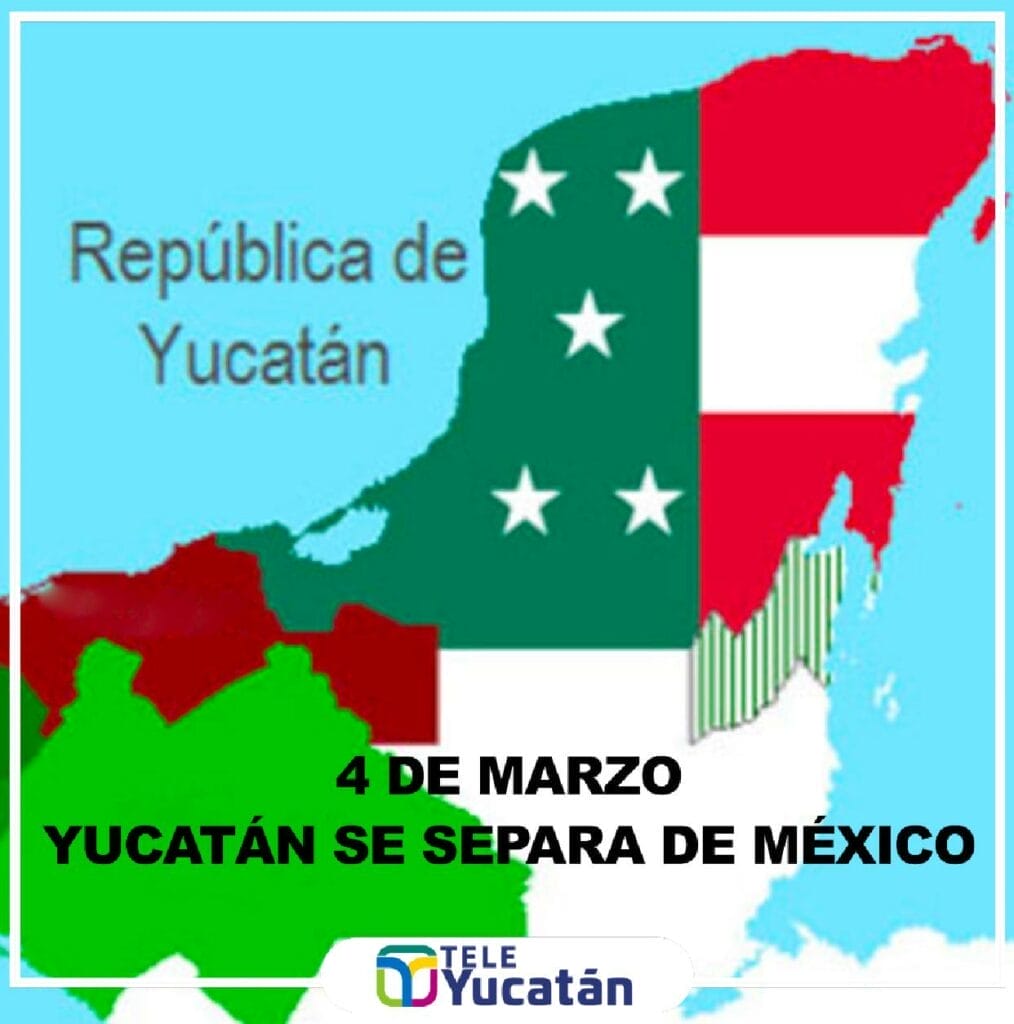 En 1840, Yucatán se declaró un país independiente de México