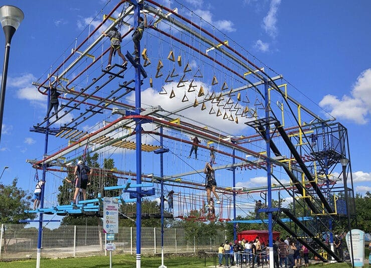 El Parque de Deportes Extremos que se ha convertido en una de las principales atracciones de la capital yucateca