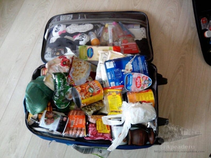 Lista de alimentos y comida que puedes ingresar en el avión en la maleta de mano