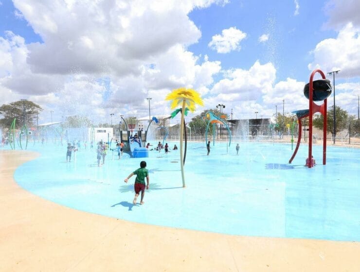 Así es Splash Pad, el parque acuático gratuito de Mérida