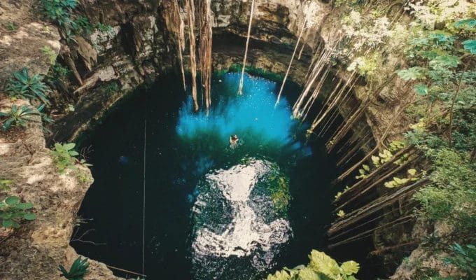 Descubre la belleza escondida del cenote Oxman, cerca de valladolid en Yucatán