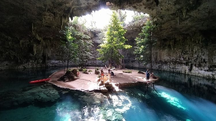 Descubre el cenote Sac Aua, tesoro natural de la selva yucateca