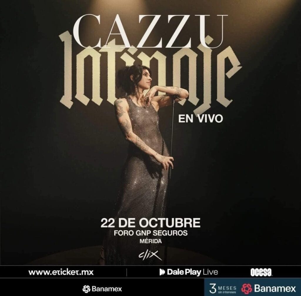 Cazzu en Mérida