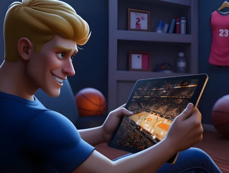 Apuestas de baloncesto en línea desde el móvil con mercados claros